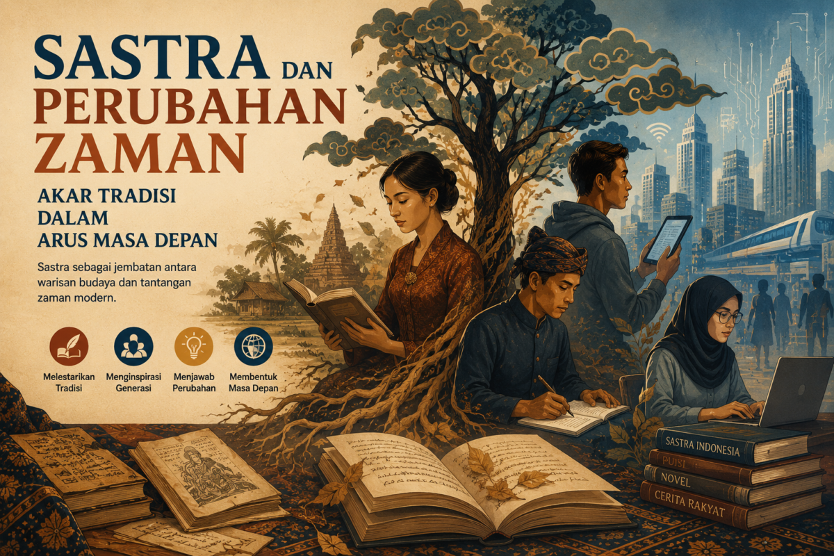 Sastra dan Perubahan Zaman: Akar Tradisi dalam Sastra