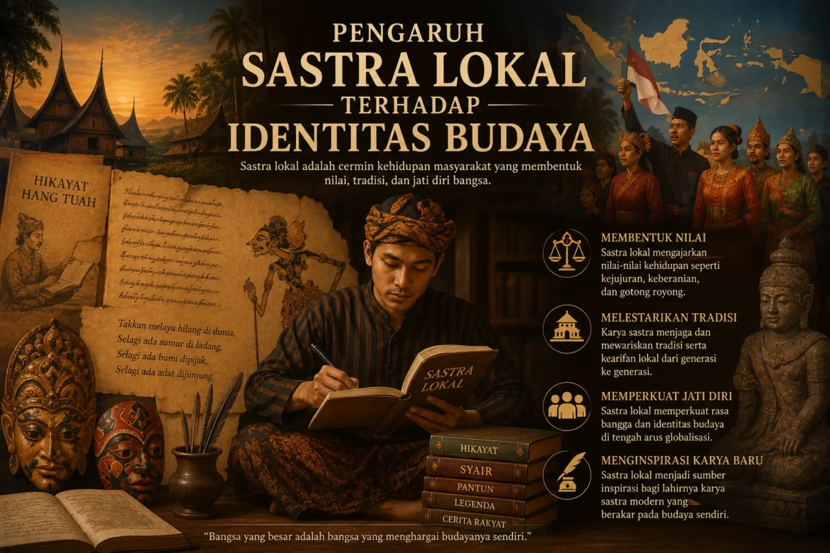 Pengaruh Sastra Lokal terhadap Identitas Budaya: Menjaga Warisan Lewat Kata