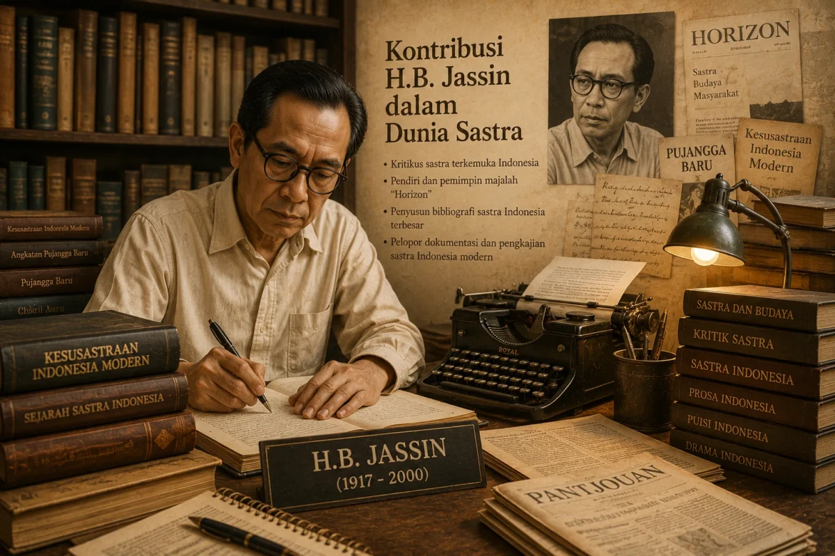 Kontribusi Hb Jassin Dalam Dunia Sastra