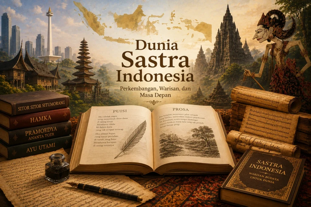 Dunia Sastra Indonesia: Perkembangan, Warisan, dan Pengaruhnya dalam Budaya Nusantara