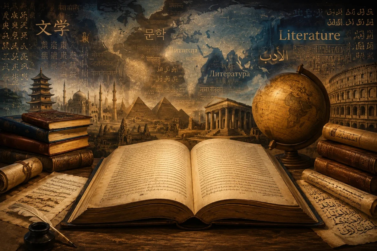 Bahasa Sastra dari Dunia: Keberagaman, Sejarah
