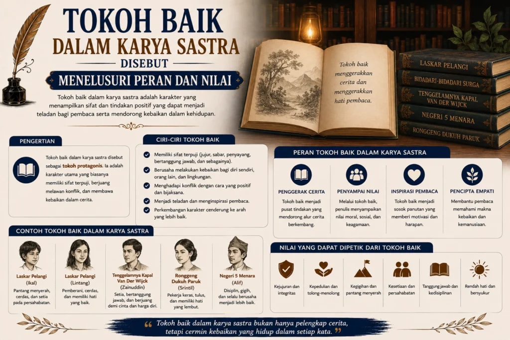 Tokoh Baik dalam Karya Sastra Menelusuri Karakter Positif dalam Literatur