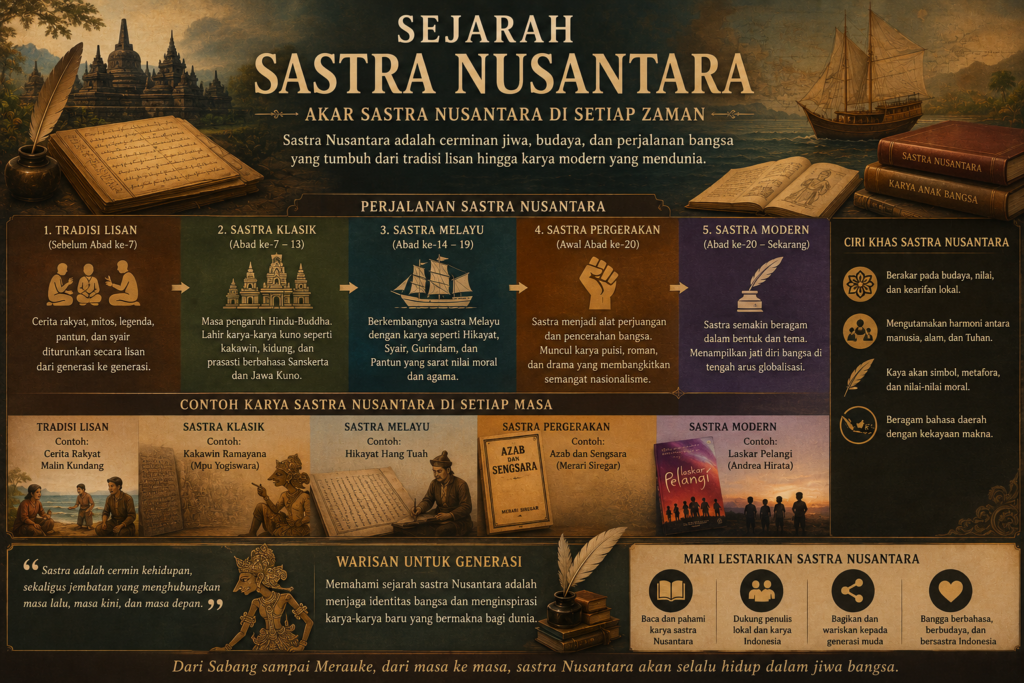 Sejarah Sastra Nusantara: Akar Sastra Nusantara di Masa Kuno