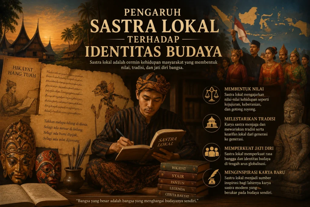 Pengaruh Sastra Lokal terhadap Identitas Budaya: Menjaga Warisan Lewat Kata