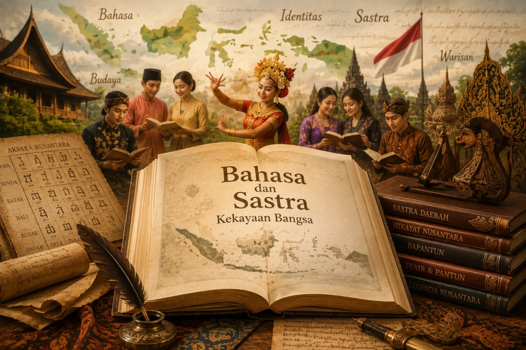 Bahasa dan Sastra Kekayaan Bangsa yang Menjaga Identitas Nasional