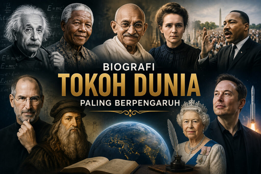 Biografi Tokoh Dunia Paling Berpengaruh dari berbagai bidang