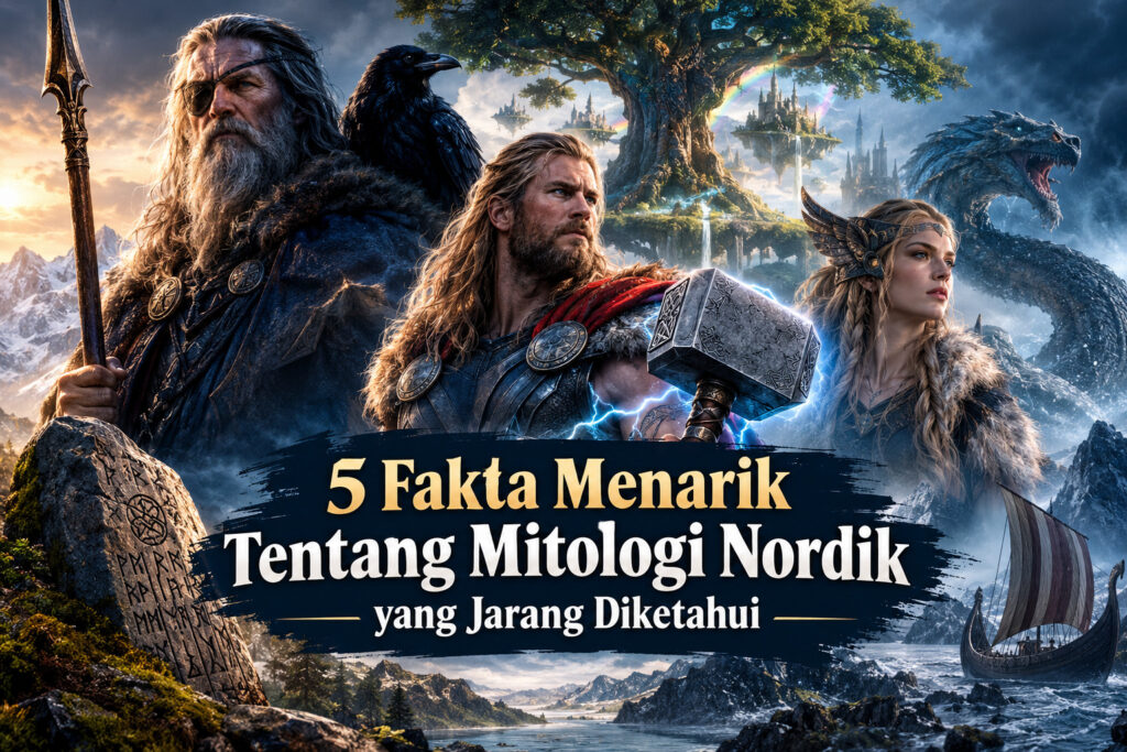 5 fakta menarik mitologi Nordik yang jarang diketahui dengan Odin Thor dan Yggdrasil